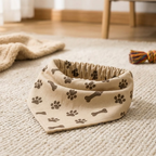 Dog Bandana Sewing Pattern, Elastic Scrunchie Tutorial In 11 Sizes