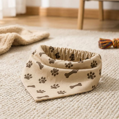 Dog Bandana Sewing Pattern, Elastic Scrunchie Tutorial In 11 Sizes
