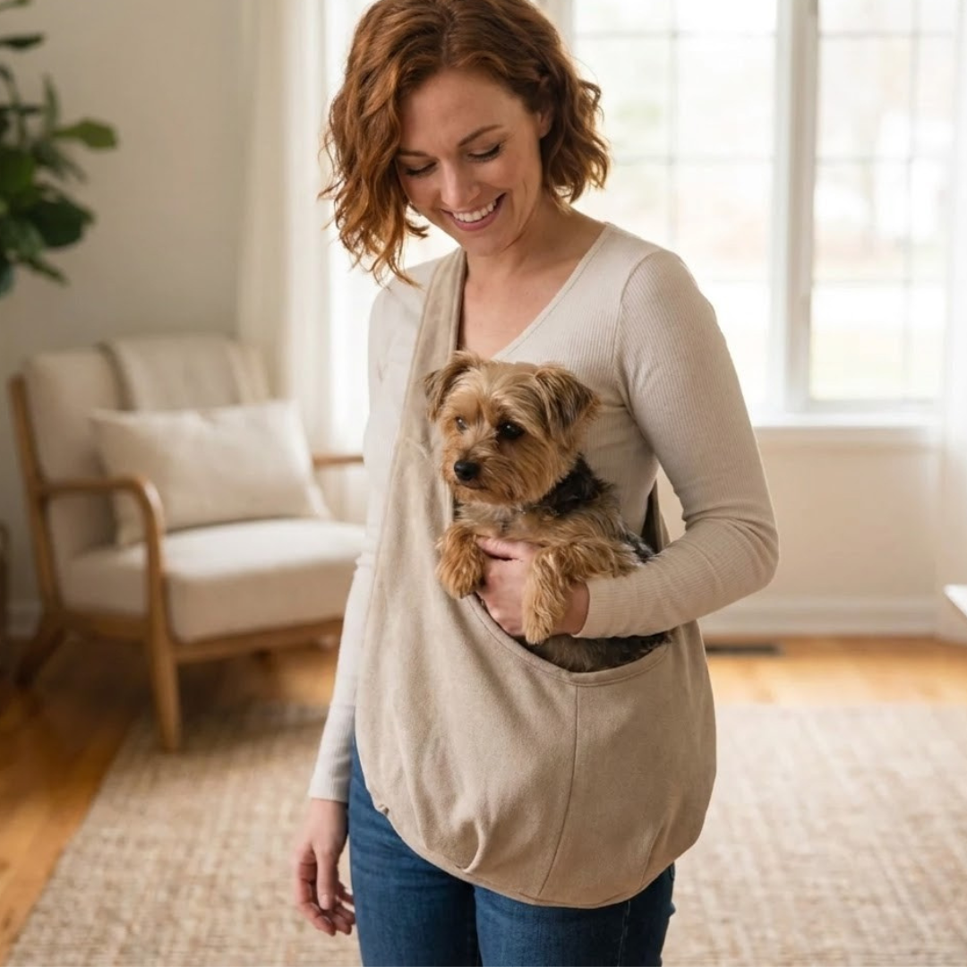 Dog Crossbody Carrier Pattern, Reversible Small Pet Bag