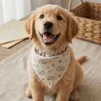 Dog Scrunchie Bandana Sewing Pattern, Elastic Pet Accessory For All Sizes