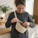 Fanny Pack Sewing Pattern, Beginner Crossbody Belt Bag