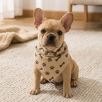 Dog Bandana Sewing Pattern, Elastic Scrunchie Tutorial In 11 Sizes