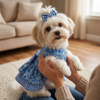 Dog Dress Sewing Pattern, Pet Outfit With Video Tutorial