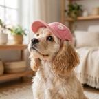 Dog Cap Sewing Pattern, Daisy Bloom Baseball Pet Hat